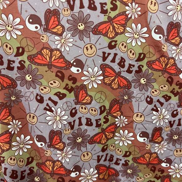 L&B Designs Tank Top Good Vibes Size Small New - Picture 3 of 4